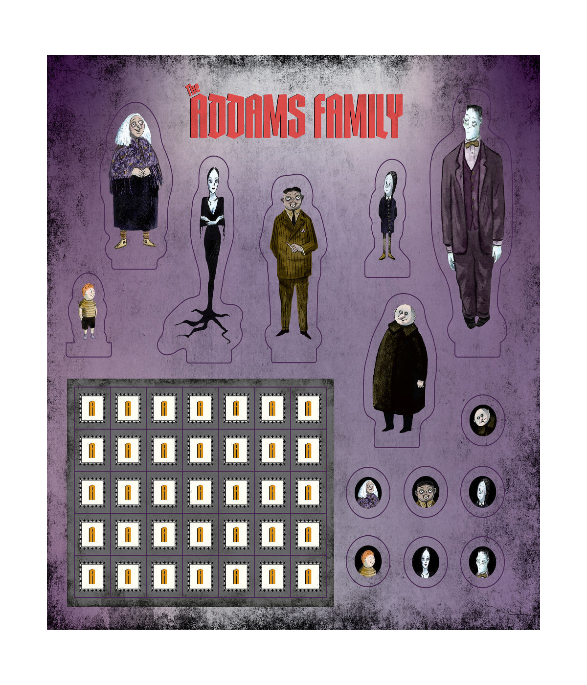  The Addams Family: A Delightfully Frightful Creepy Board Game Multi - Multi - Bonton