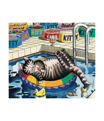 B. Kliban - Pool Cat Puzzle: 300 Pcs Multi