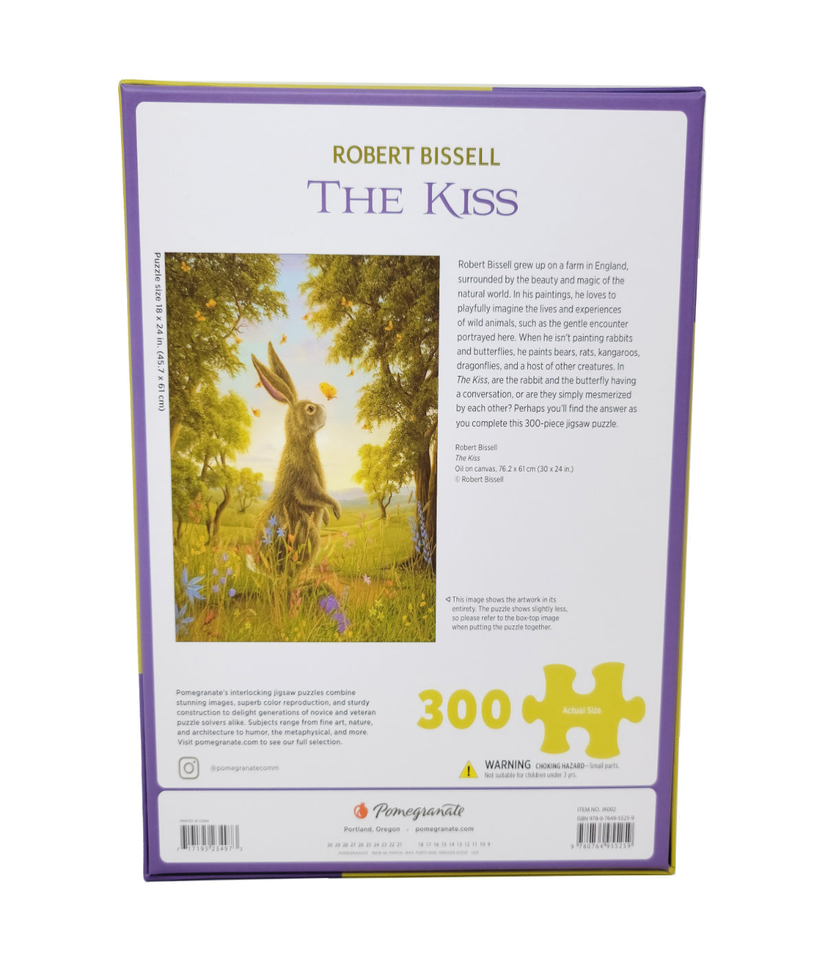  Robert Bissell - The Kiss Puzzle: 300 Pcs Multi - Multi - Bonton