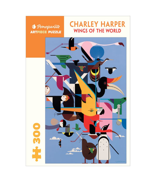 Charley Harper - Wings of the World Puzzle: 300 Pcs Multi