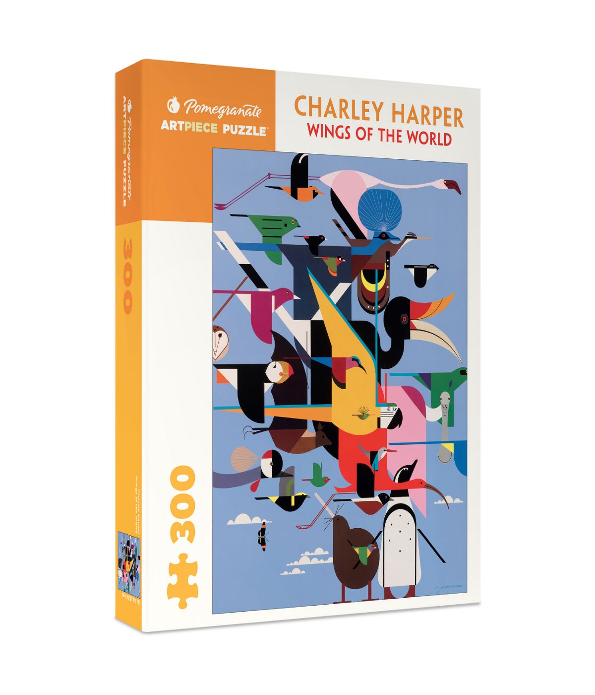  Charley Harper - Wings of the World Puzzle: 300 Pcs Multi - Multi - Bonton