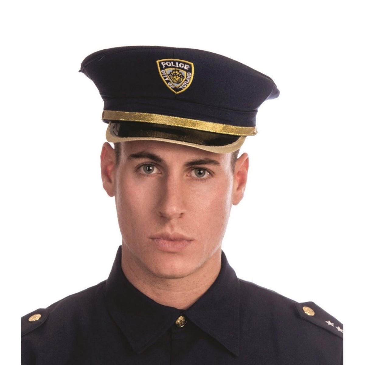  Dress Up America Police Hat - Teens & Adults by Dress Up America - Default Title - Bonton