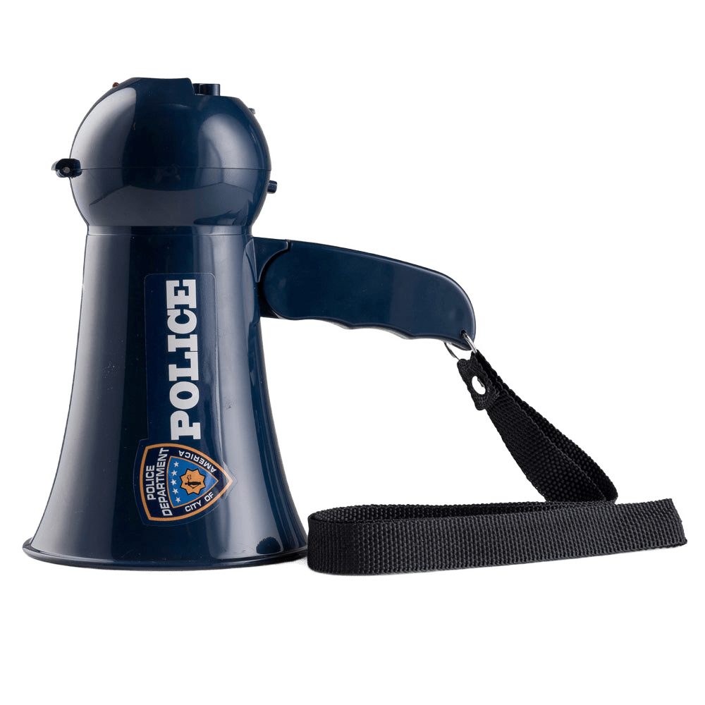  Dress Up America Police Megaphone by Dress Up America - Default Title - Bonton