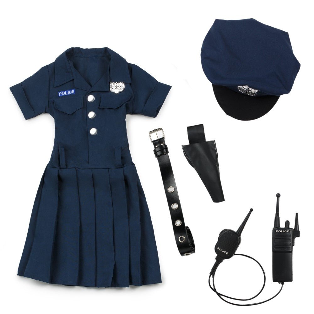  Dress Up America Police Officer Costume - Kids by Dress Up America - Large (12-14) - Bonton