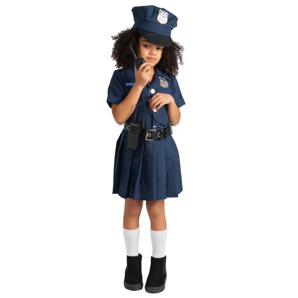  Dress Up America Police Officer Costume - Kids by Dress Up America - Large (12-14) - Bonton
