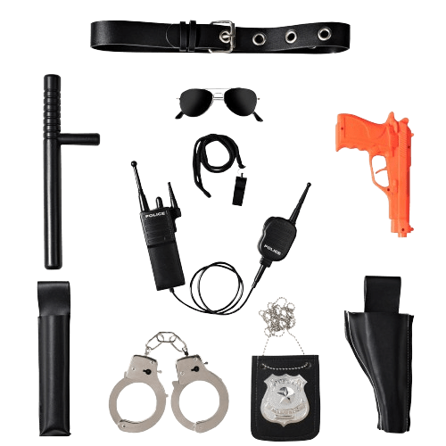  Dress Up America Police Officer Play Kit by Dress Up America - Default Title - Bonton