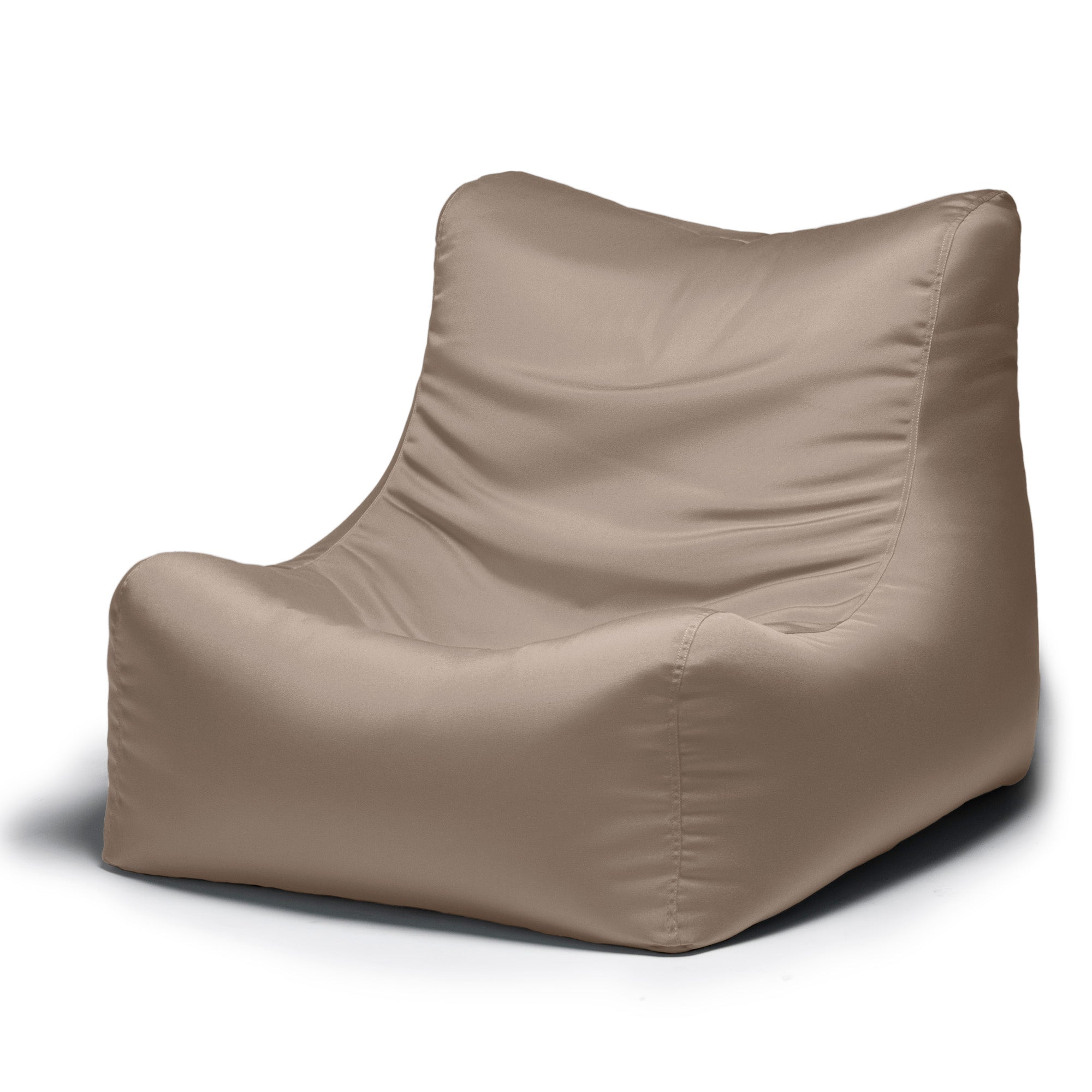  Jaxx Ponce Outdoor Bean Bag Chair - Taupe - Bonton