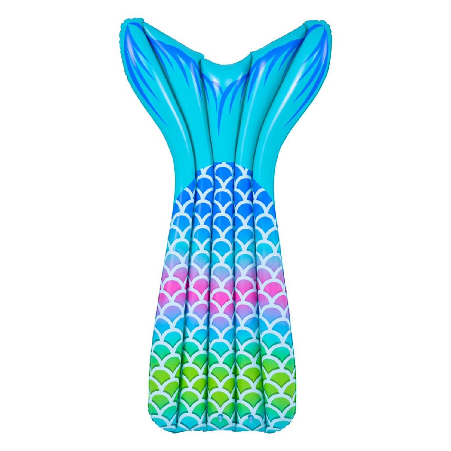  Pool Central 5.75' Blue and Green Mermaid Tail Swimming Pool Float - Default Title - Bonton