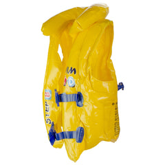 18" Yellow Swim Kid Step B Swimming Pool Training Vest