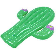 Inflatable Jumbo Cactus Shaped Pool Float - 5.75' - Green