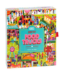 Food Trucks Jigsaw Puzzle: 500 Pcs Multi