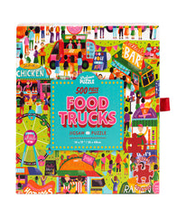 Food Trucks Jigsaw Puzzle: 500 Pcs Multi