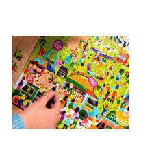 Food Trucks Jigsaw Puzzle: 500 Pcs Multi