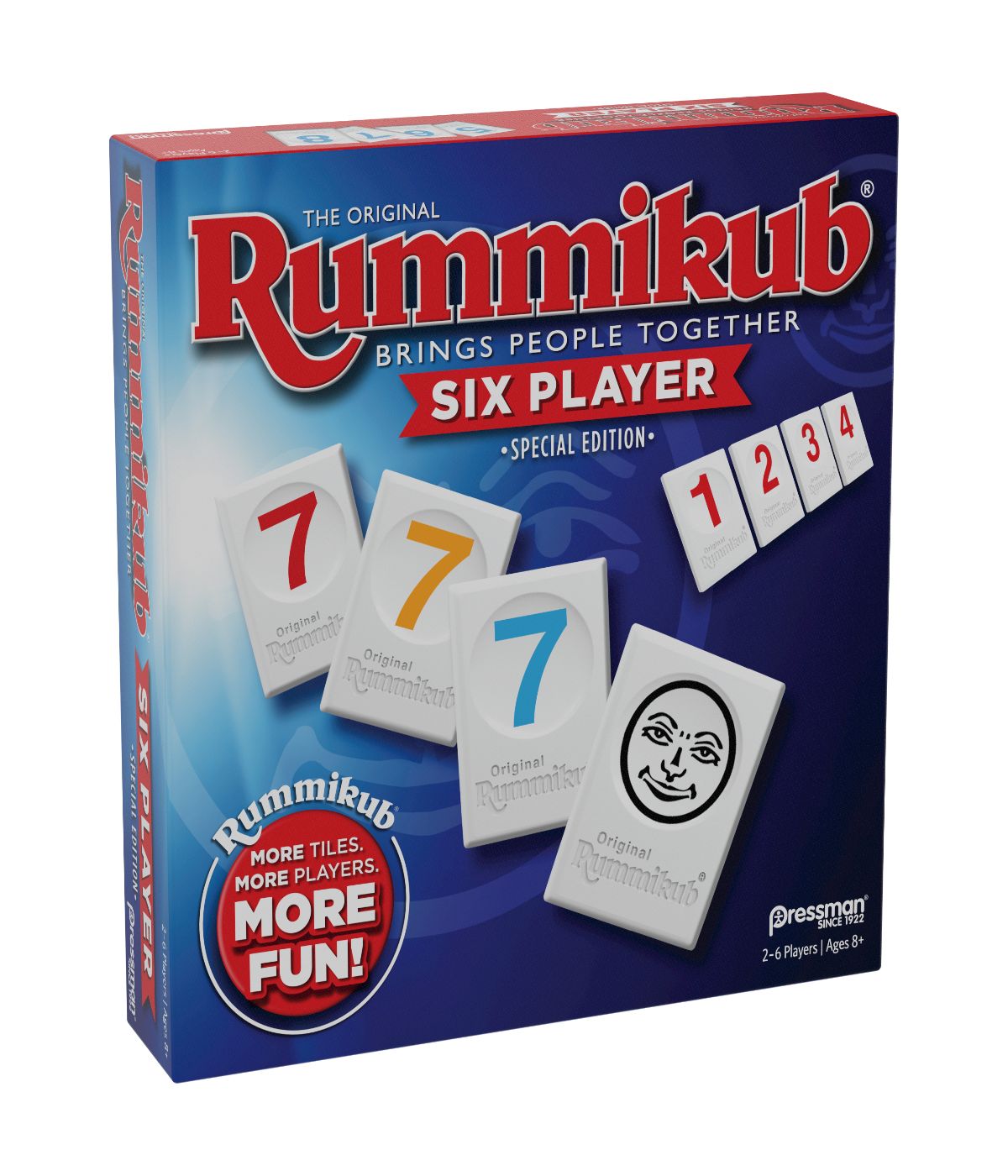  The Original Rummikub - Six Player Special Edition Multi - Multi - Bonton