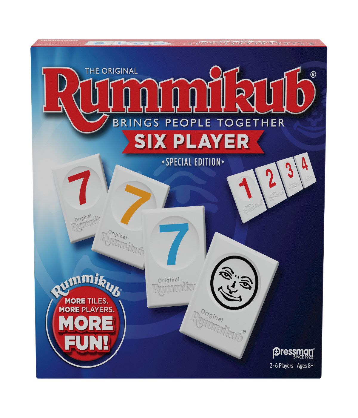  The Original Rummikub - Six Player Special Edition Multi - Multi - Bonton