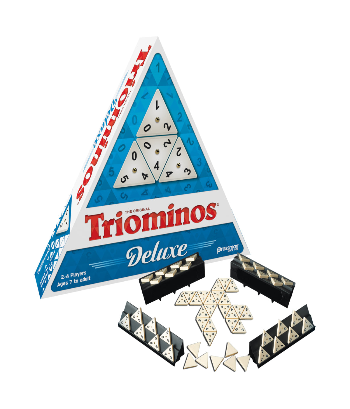  The Original Tri-Ominos - Deluxe Multi - Multi - Bonton