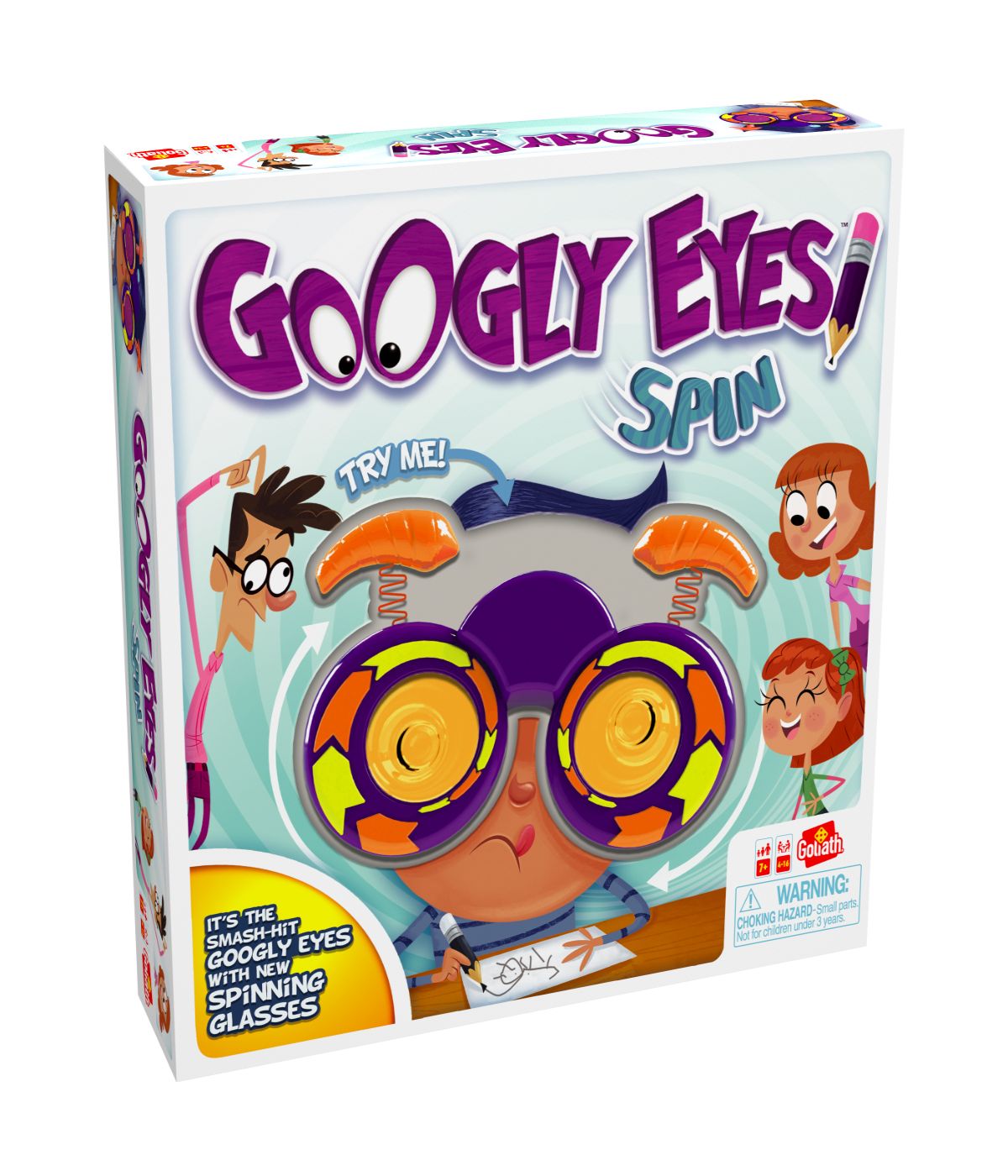  Googly Eyes Spin Multi - Multi - Bonton