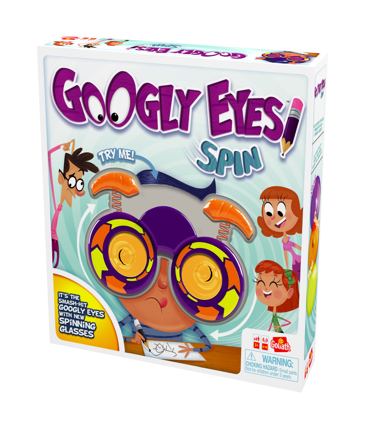  Googly Eyes Spin Multi - Multi - Bonton