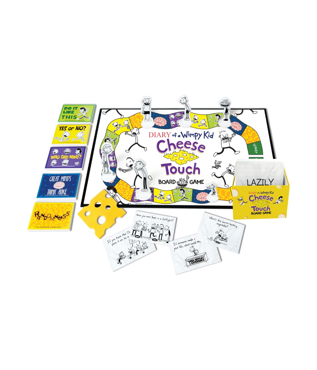  Diary of a Wimpy Kid Cheese Touch Board Game Multi - Multi - Bonton