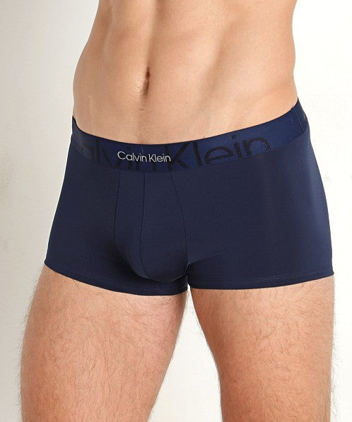  Calvin Klein Monolith Low Rise Trunk - Blue Shadow - Bonton