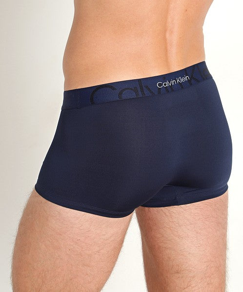  Calvin Klein Monolith Low Rise Trunk - Blue Shadow - Bonton