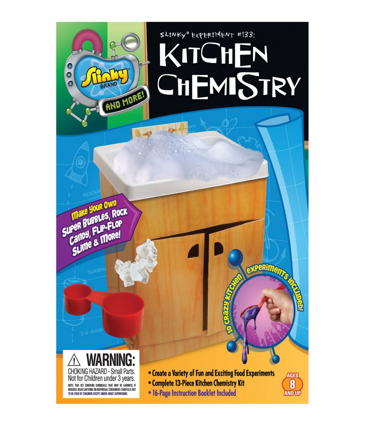  Slinky Science Kit - Kitchen Chemistry Mini Lab Multi - Multi - Bonton