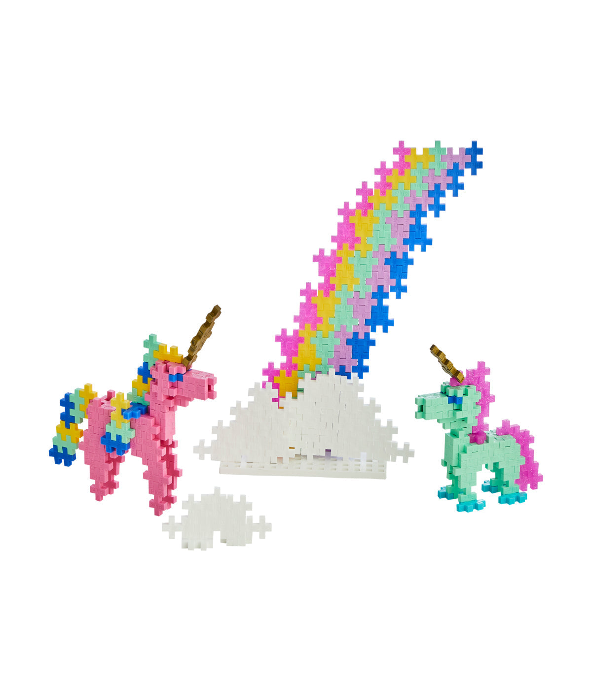  Learn to Build - Unicorns: 275 Pcs Multi - Multi - Bonton