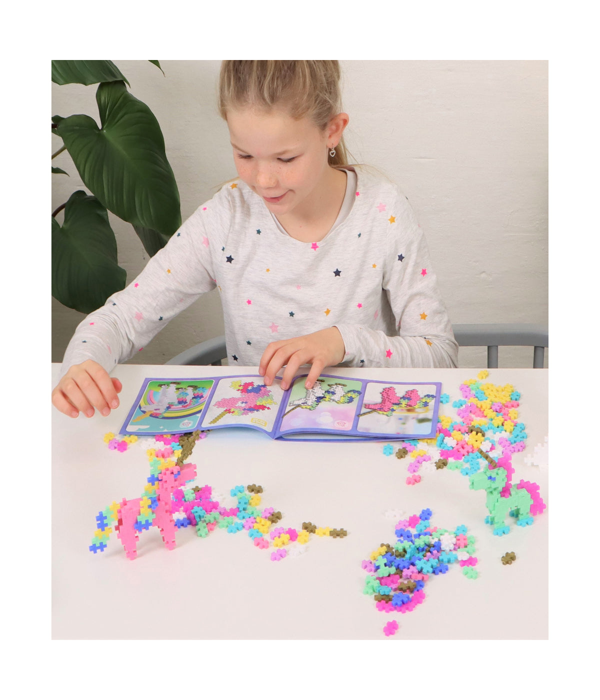  Learn to Build - Unicorns: 275 Pcs Multi - Multi - Bonton