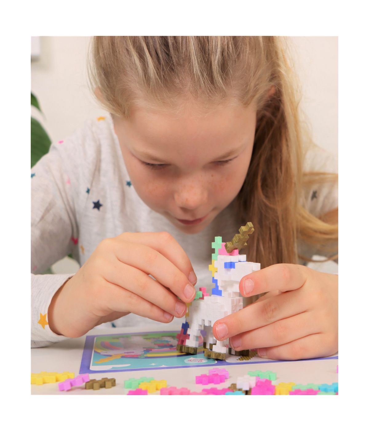  Learn to Build - Unicorns: 275 Pcs Multi - Multi - Bonton