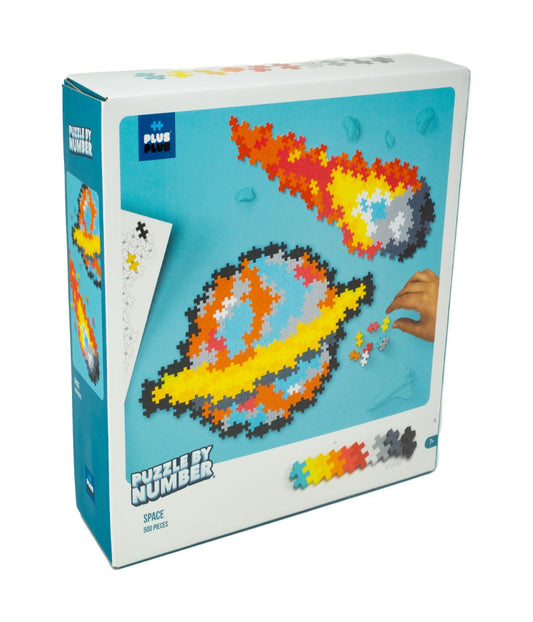 Puzzle By Number - Space: 500 Pcs Multi