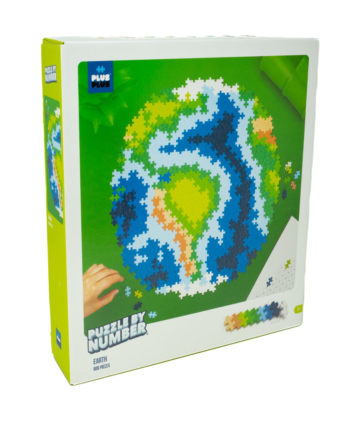  Puzzle By Number - Earth: 800 Pcs Multi - Multi - Bonton