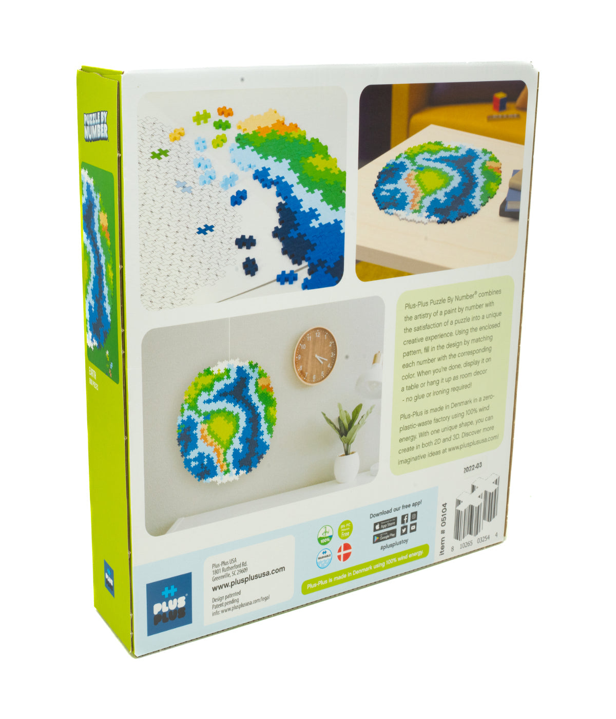  Puzzle By Number - Earth: 800 Pcs Multi - Multi - Bonton