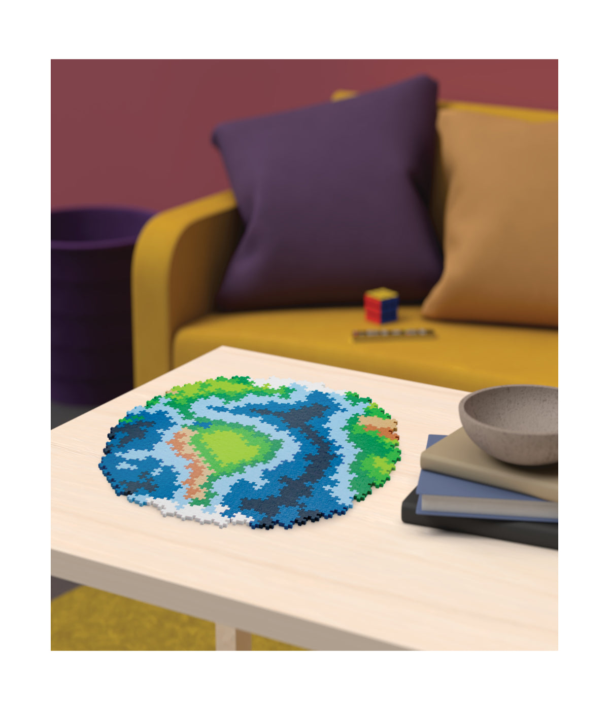  Puzzle By Number - Earth: 800 Pcs Multi - Multi - Bonton