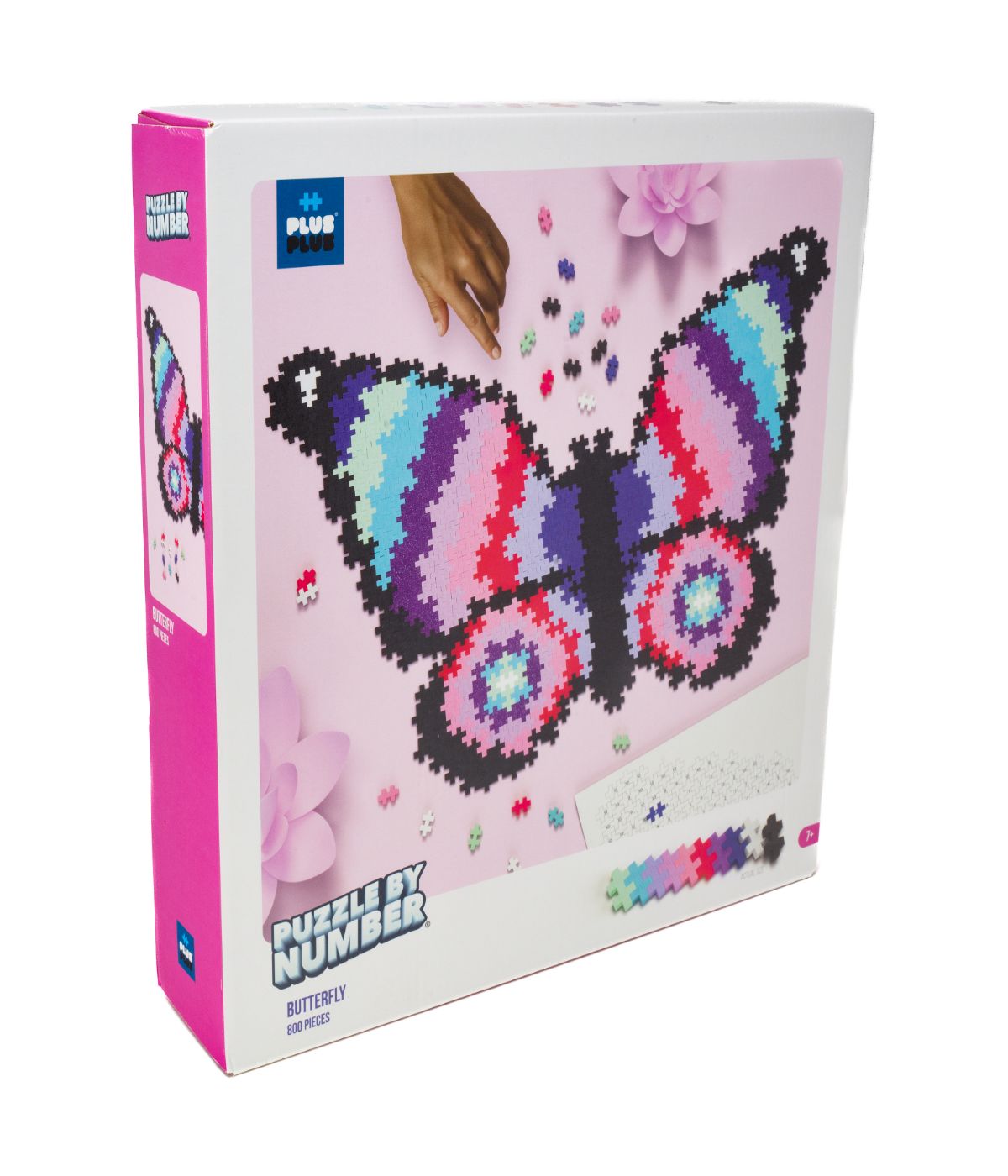  Puzzle By Number - Butterfly: 800 Pcs Multi - Multi - Bonton