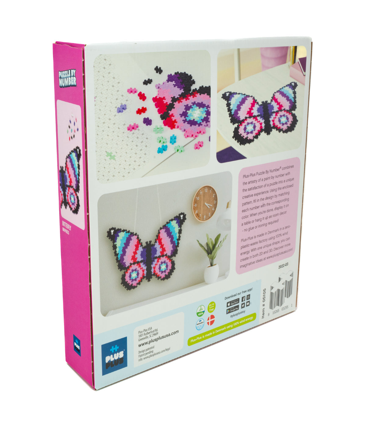  Puzzle By Number - Butterfly: 800 Pcs Multi - Multi - Bonton