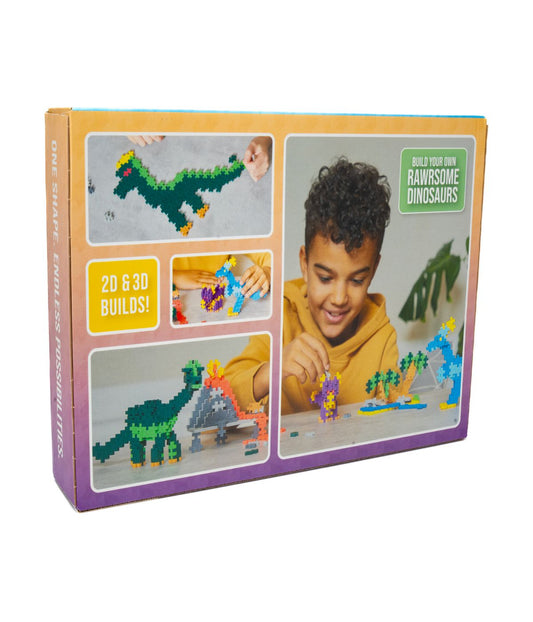 Learn to Build - Dinosaurs: 400 Pcs Multi