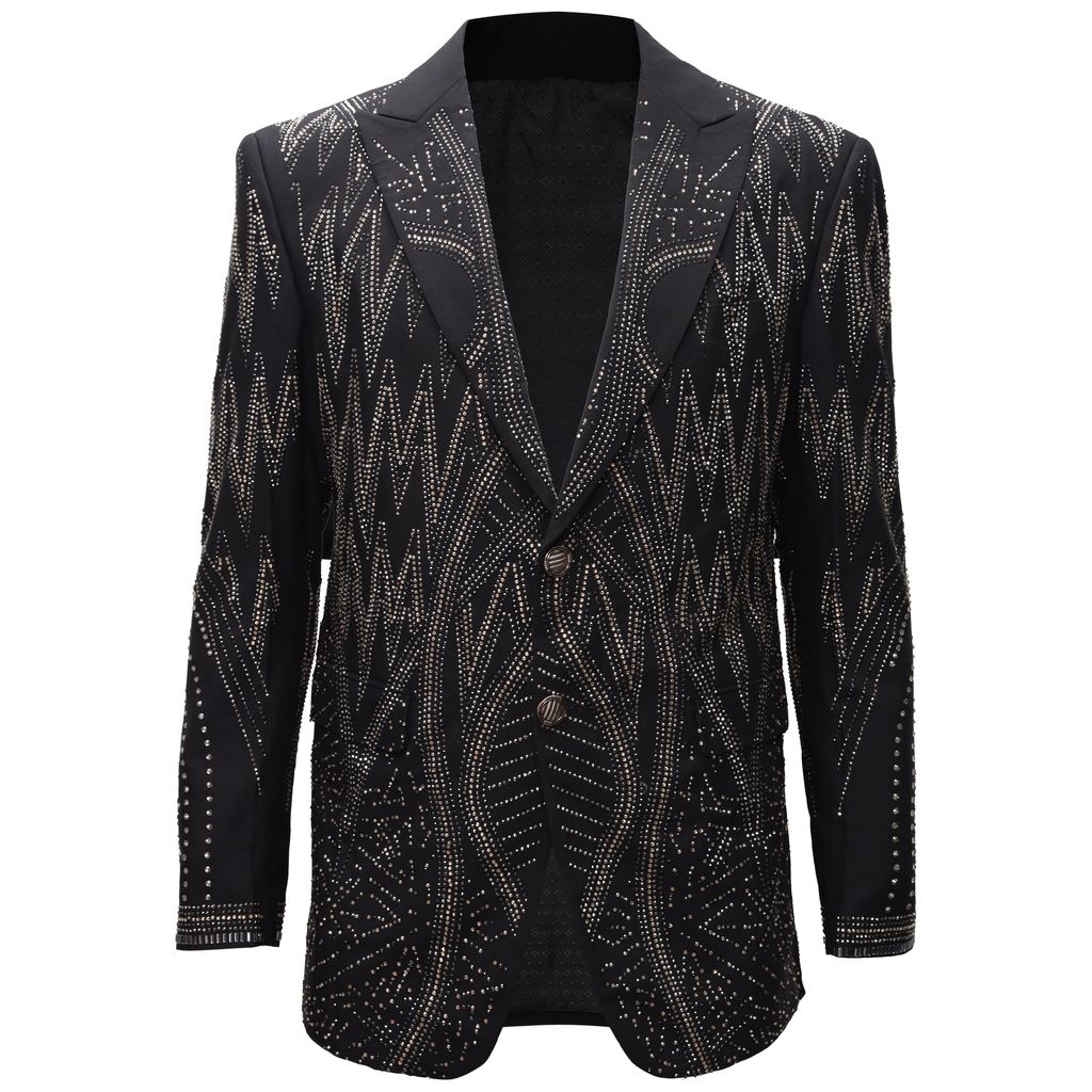  Barocco Abstract Aura BLACK/GOLD - BLACK/GOLD - Bonton
