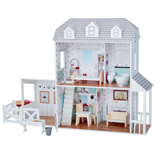 Olivia's Little World - Dreamland Farm House 12" Doll House