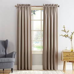 Lark Room Darkening Rod Pocket Curtain Panel