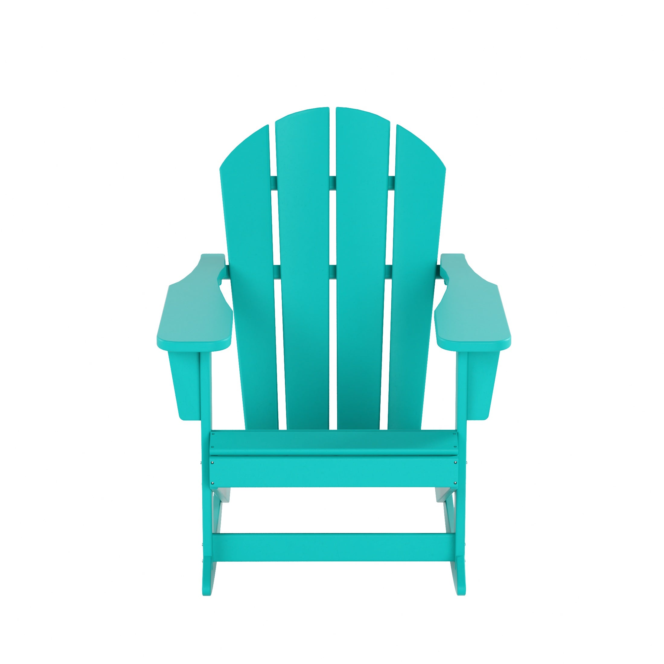  Westin Furniture Classic Porch Outdoor Patio Rocking Adirondack Chair - White - Bonton