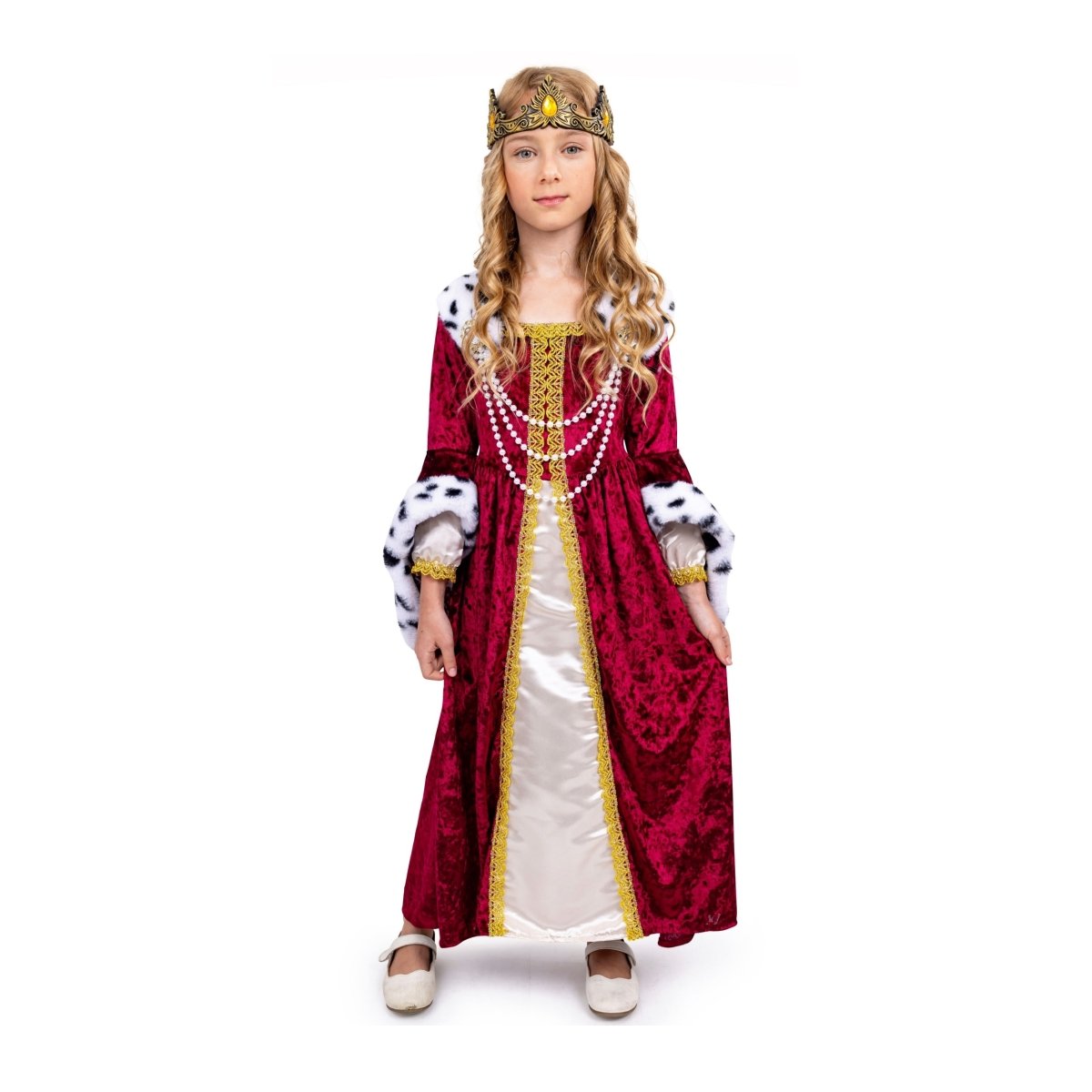  Dress Up America Queen Costume- Kids by Dress Up America - Large (12-14) - Bonton