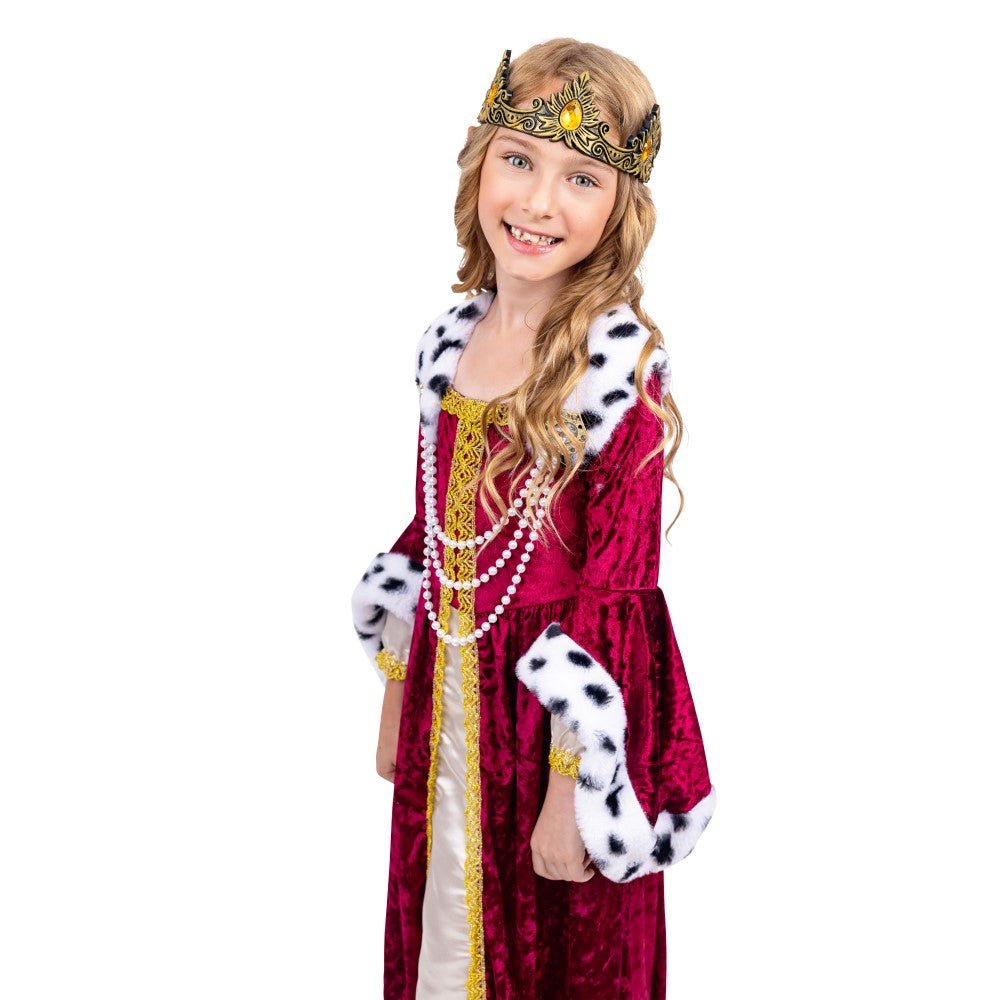  Dress Up America Queen Costume- Kids by Dress Up America - Large (12-14) - Bonton