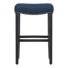 29" Upholstered Backless Bar Stool