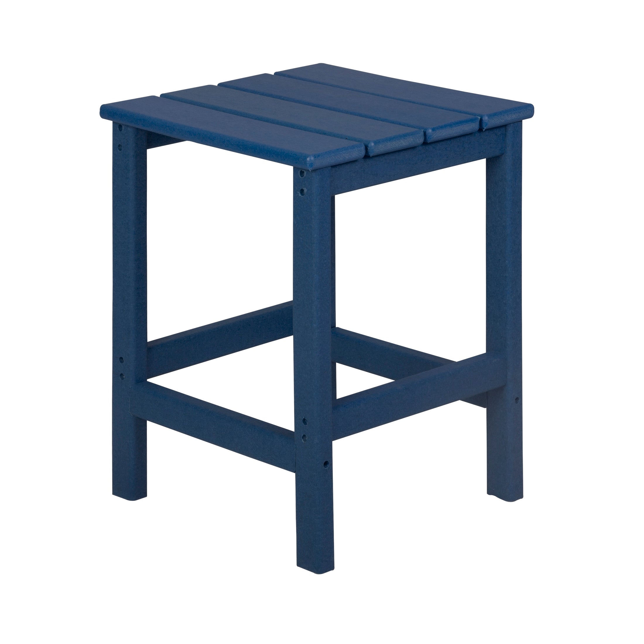  Westin Furniture Outdoor Patio Adirondack Side Table - Navy Blue - Bonton