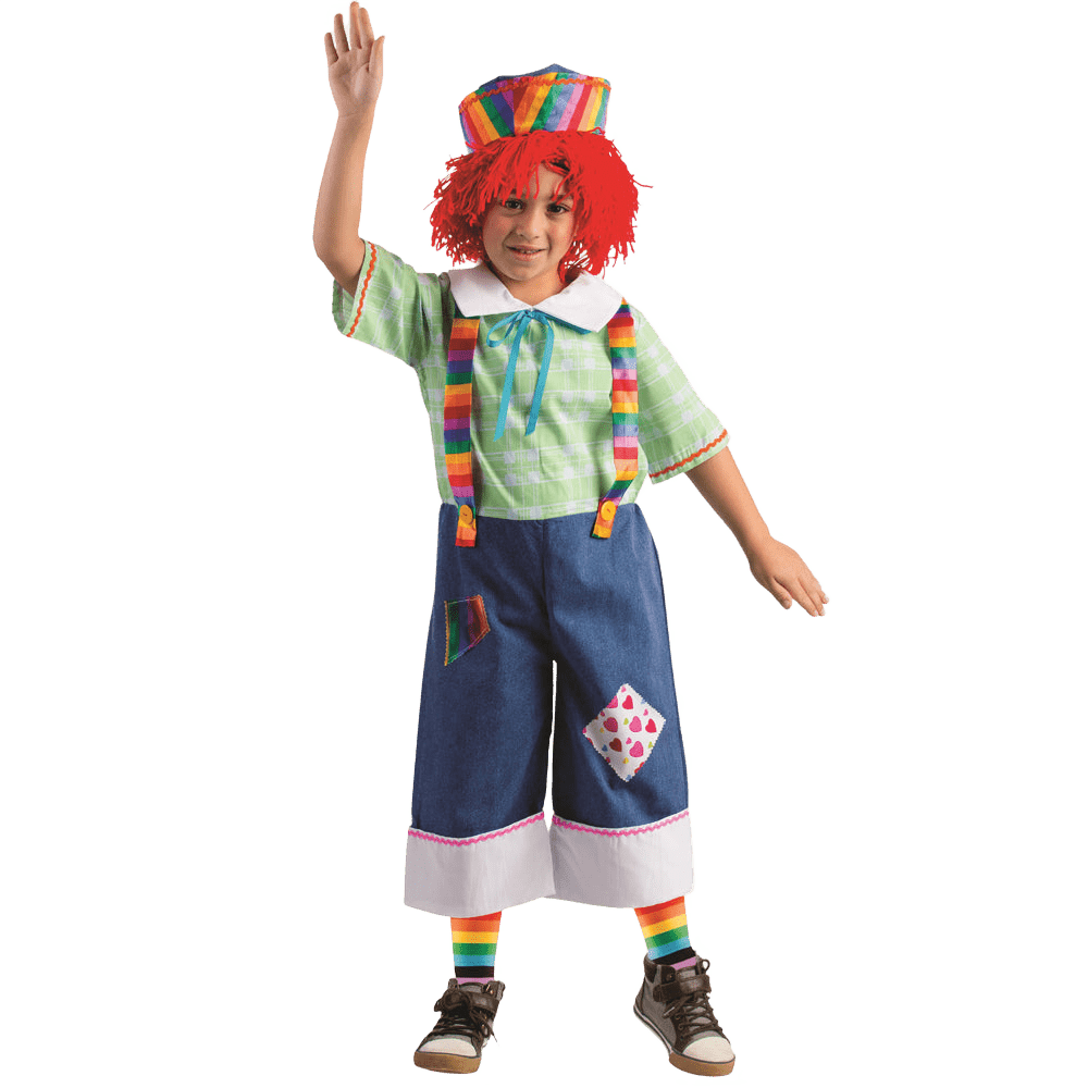 Dress Up America Rainbow Rag Costume - Kids by Dress Up America - Small (4-6) - Bonton