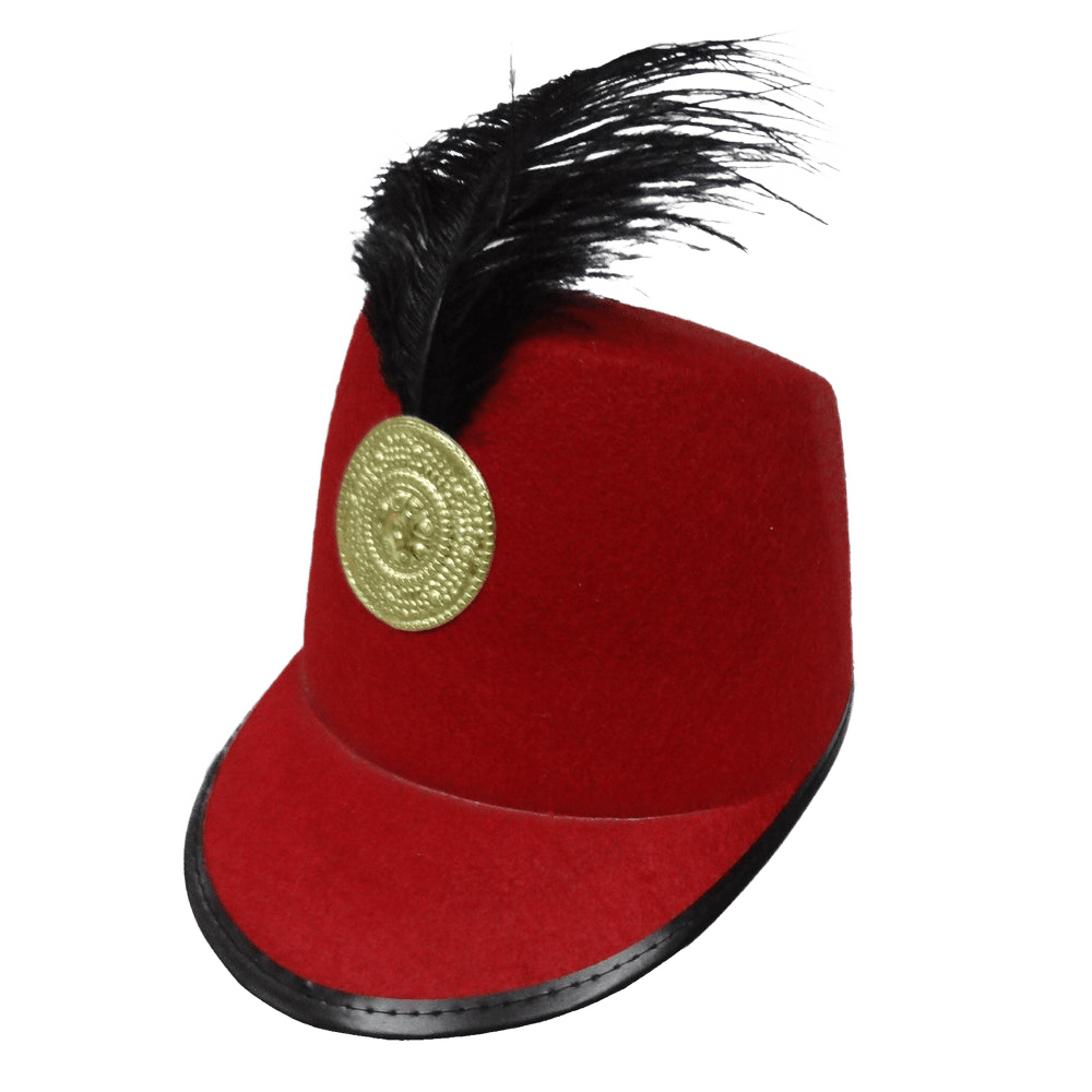  Dress Up America Red Marching Band Hat - Adults by Dress Up America - Default Title - Bonton