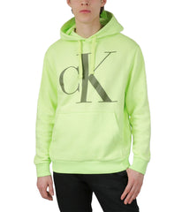 Long Sleeves Monogram Fleece Hoodie