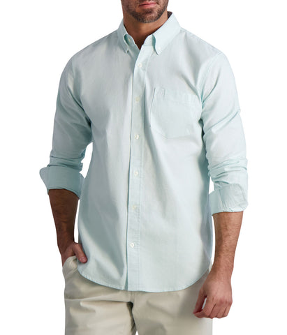 Chaps Men's Long Sleeve Oxford ButtonUp Shirt