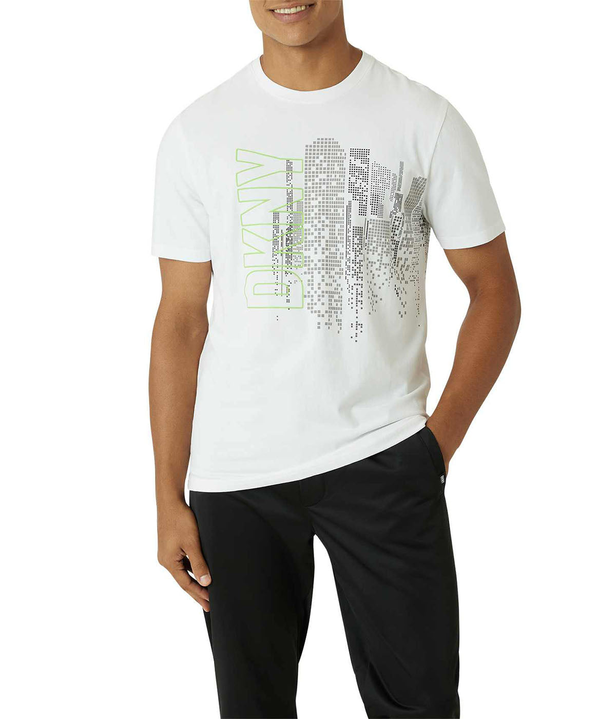  DKNY Broadway Graphic Tee - White - Bonton