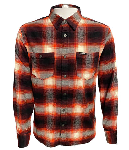 Long Sleeves Iconic Patch Flannel Shirt